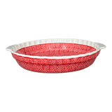 Baker, Round, Pie Plate, Handles, 9.75" in "Red Sky at Night" by Manufaktura | Z148T-WCZE