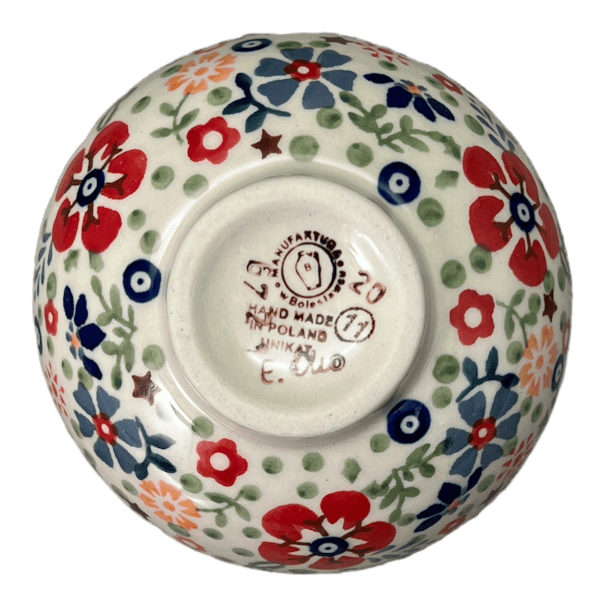 Bowl, Round, Dipping, 4.25" in "Full Bloom" by Manufaktura | M153S-EO34