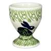 Polish Pottery 2.5" Egg Cup (Bunny Love) | J050T-P324 at PolishPotteryOutlet.com