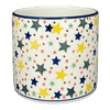 Polish Pottery Flower Pot, 4.75" in "Star Shower" by Ceramika Artystyczna | A361-359X at PolishPotteryOutlet.com