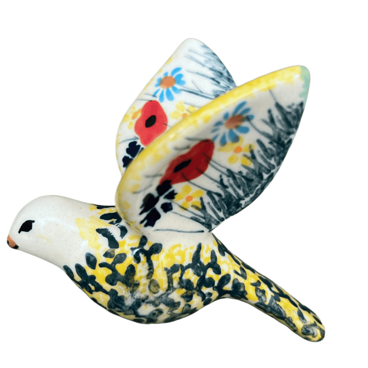 Ornament, Dove in "Sunlit Wildflowers" by Manufaktura | K024S-WK77