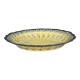 Platter, Round, Ornate, 13.5" in "Sunshine Grotto" by Manufaktura | T142S-WK52