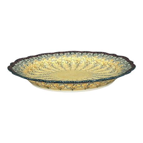 Platter, Round, Ornate, 13.5" in "Sunshine Grotto" by Manufaktura | T142S-WK52