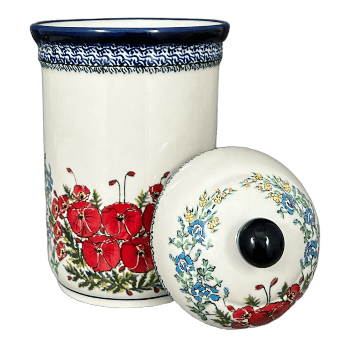 Container, 2 Liter in "Floral Crescent" by Zaklady | Y1244-ART237