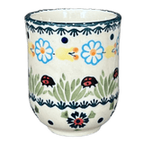 Drinkware, Wine Cup, 6 oz in "Lady Bugs" by Manufaktura | K111T-IF45