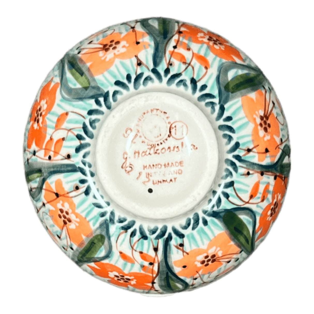 Bowl, Round, Dipping, 4.25" in "Sun-Kissed Garden" by Manufaktura | M153S-GM15