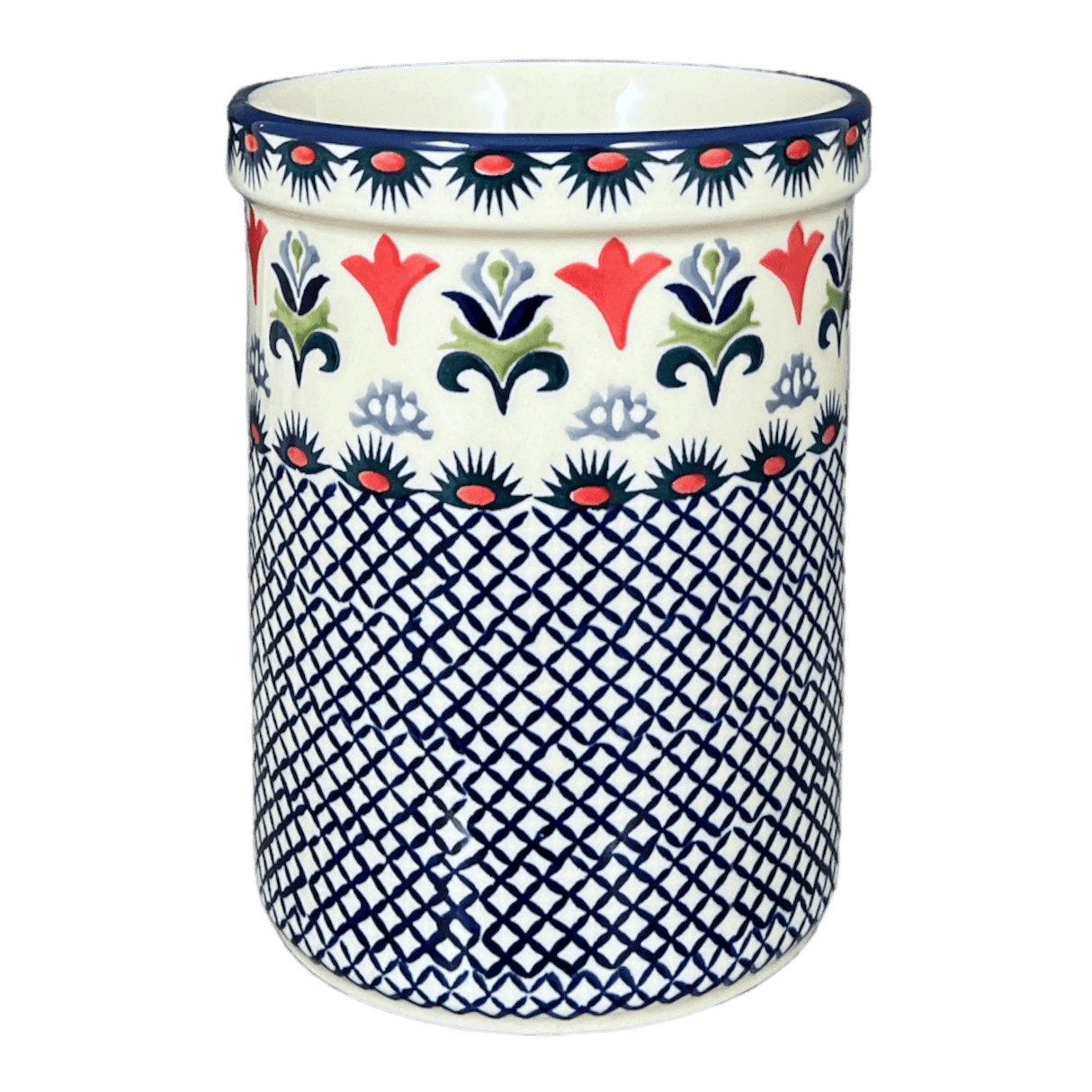 Utensil Holder, 7" in "Scandinavian Scarlet" by Manufaktura | P082U-P295