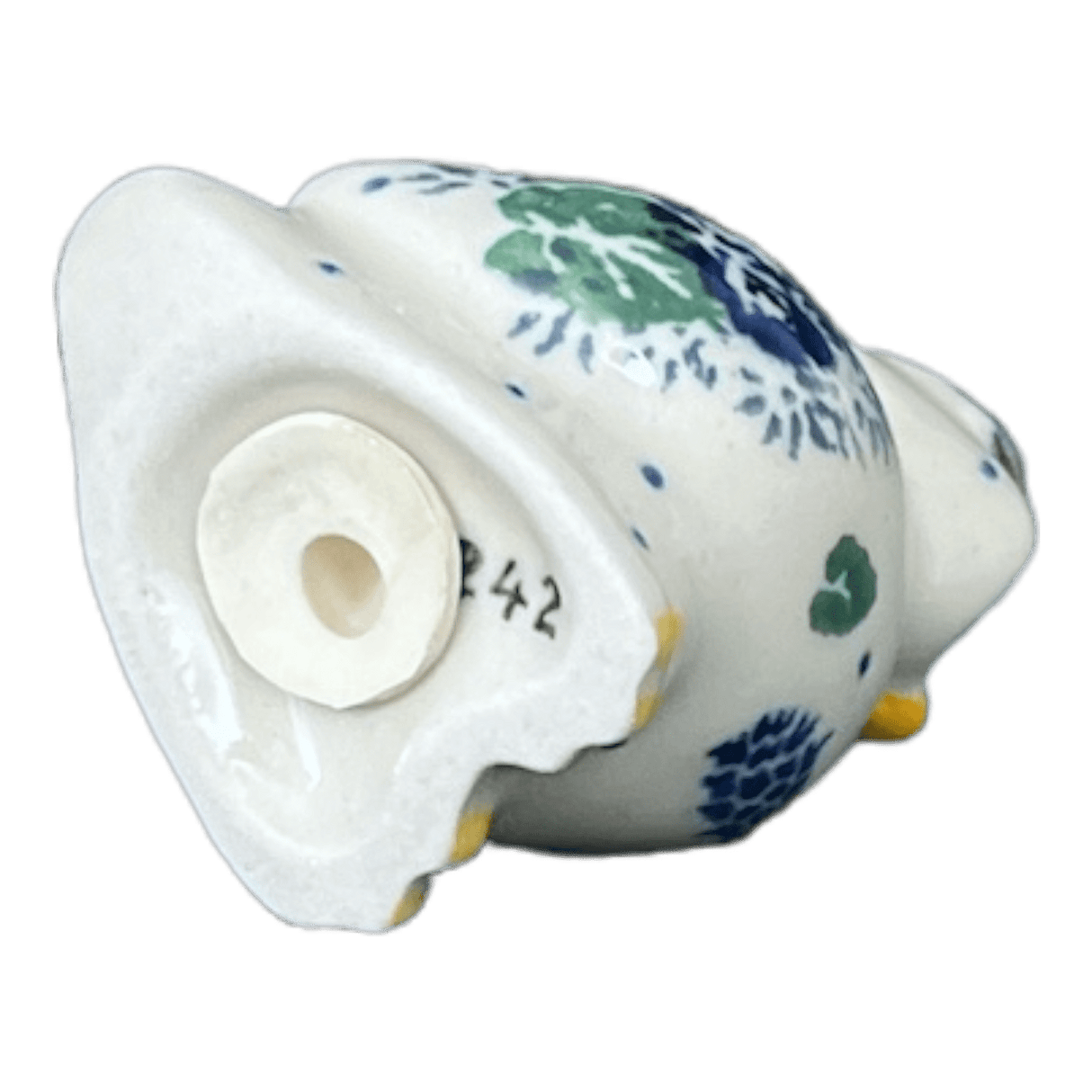 Shaker, Owl, 2.25" in "Hyacinth in the Wind" by Ceramika Artystyczna | AD91-2037X