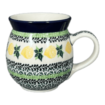 CA 16 oz. Belly Mug (Lemons and Leaves) | A073-2749X