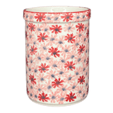 Utensil Holder, 7" in "Scarlet Daisy" by Manufaktura | P082U-AS73