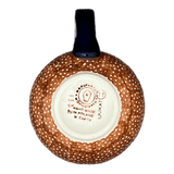 Mug, Belly Mug, 10oz Medium in "Peacock Autumn" by Manufaktura | K090U-54B