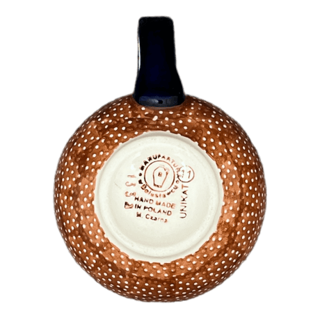 Mug, Belly Mug, 10oz Medium in "Peacock Autumn " by Manufaktura | K090U-54B