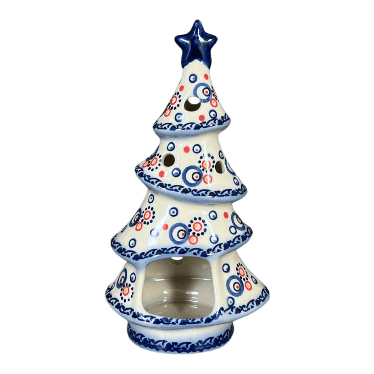 Luminary, Skinny Christmas Tree, 7.5" in "Bubbles Galore" by Galia | GCH04-PK1