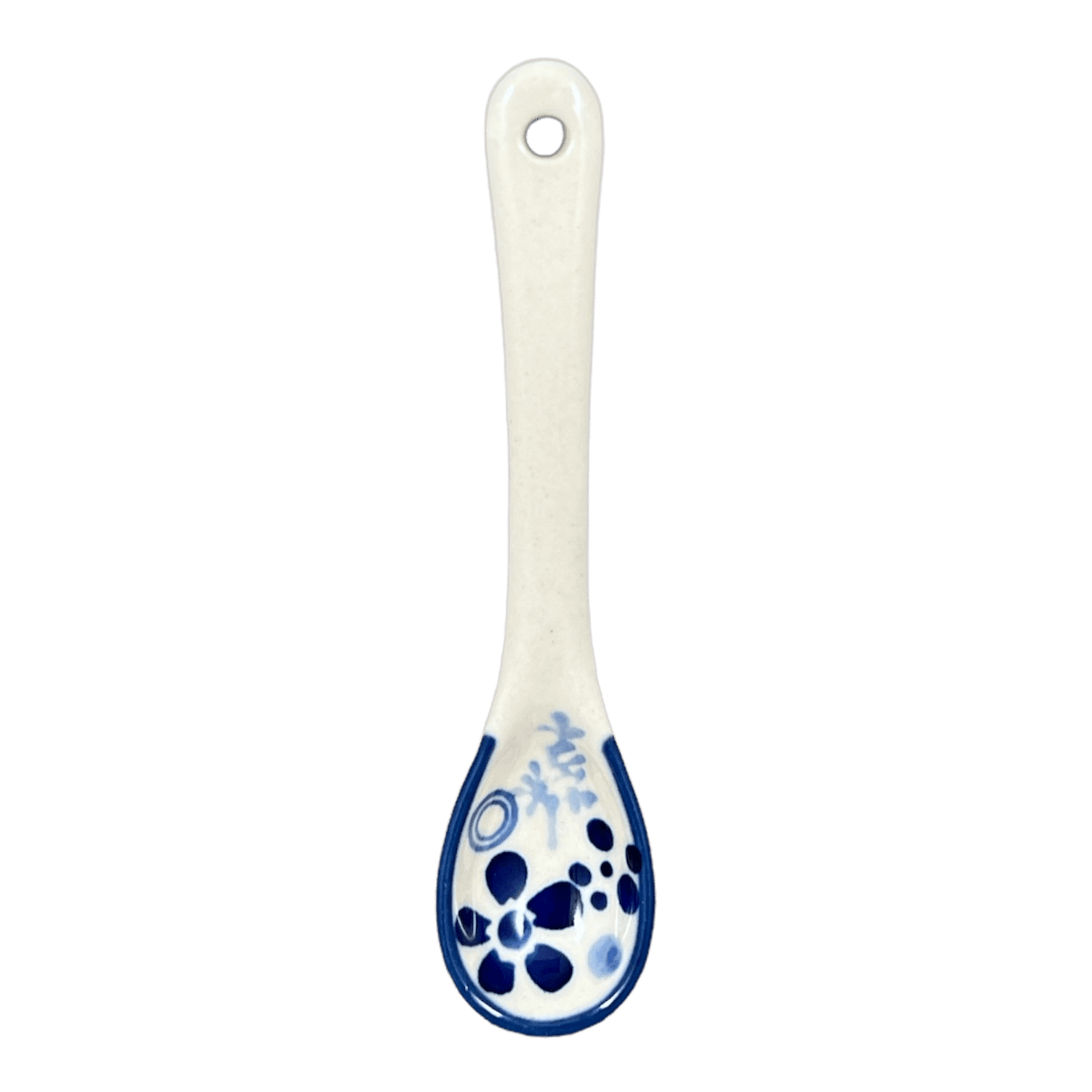 Spoon, Sugar, 5" in "Whimsy Blues" by Manufaktura | L001S-GZ48