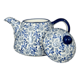 Teapot, 0.9 Liter in "English Blue" by Manufaktura | C005U-AS53