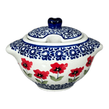 Bowl, Round, Sugar Bowl, 3" in "Poppy Garden" by Manufaktura | C003T-EJ01