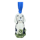 Ornament, Dog, 3" in "Bunny Love" by Manufaktura | K164T-P324