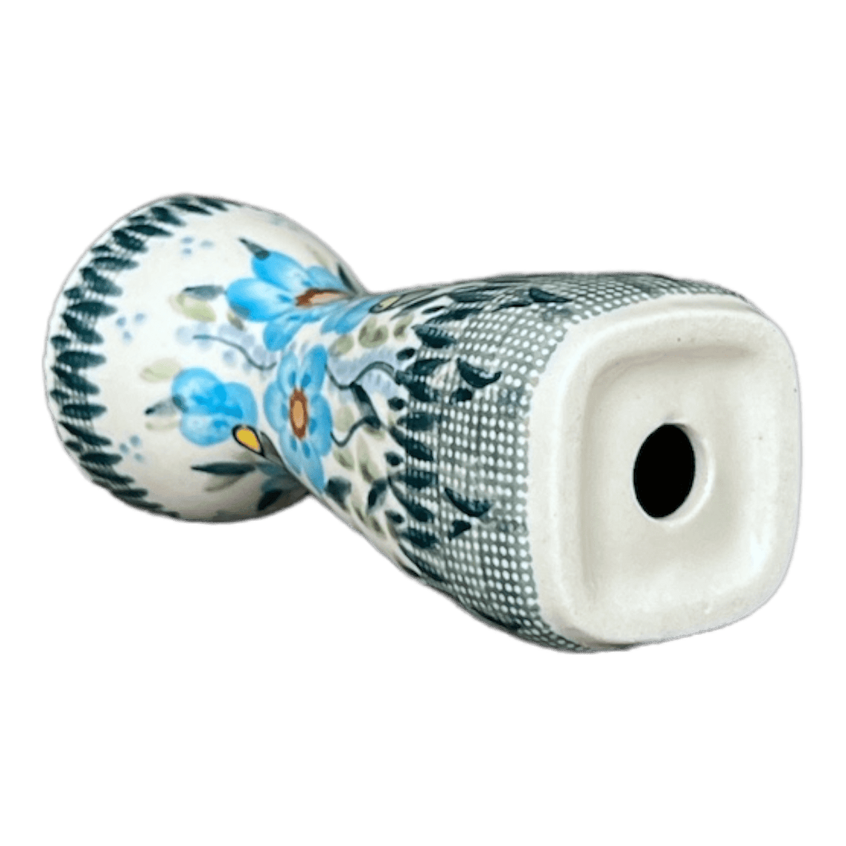 Egg Cup, 4.5" in "Baby Blue Blossoms" by Manufaktura | J048S-JS49