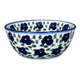 Bowl, Round, 7.75", WR (WR12D) in "Pansy Storm" by W.R. Ceramika | WR12D-EZ3