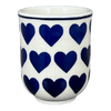 Polish Pottery Drinkware, Wine Cup, 6 oz in "Whole Hearted" by Manufaktura | K111T-SEDU at PolishPotteryOutlet.com