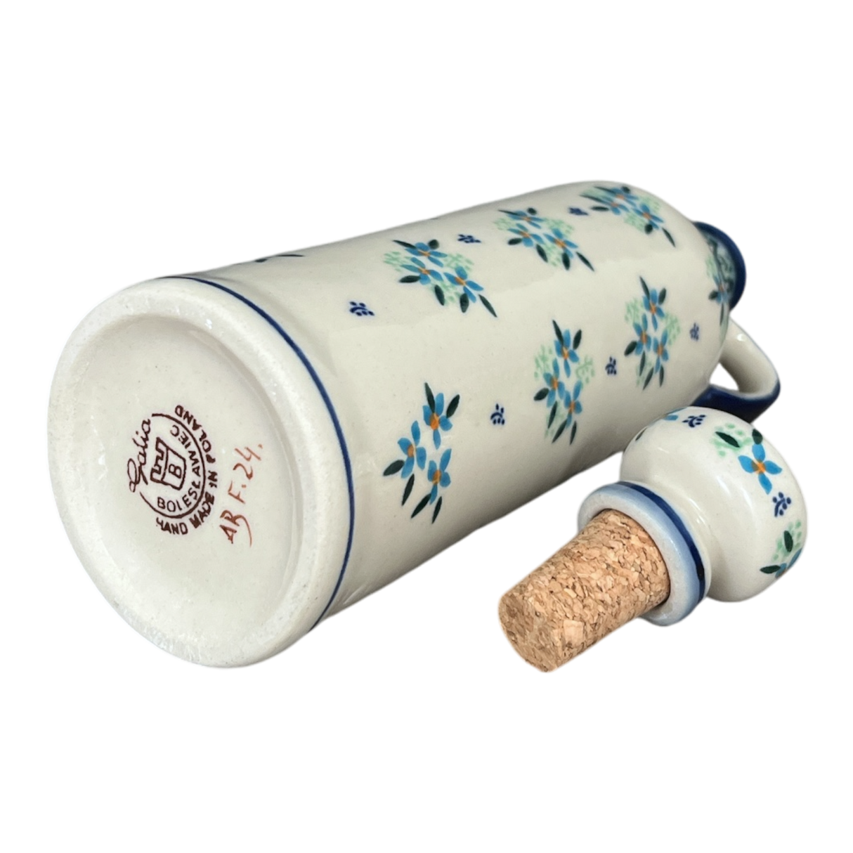 Bottle, with Cork, 23.5 oz in "Blue Star Bundle" by Galia | GB03-PN