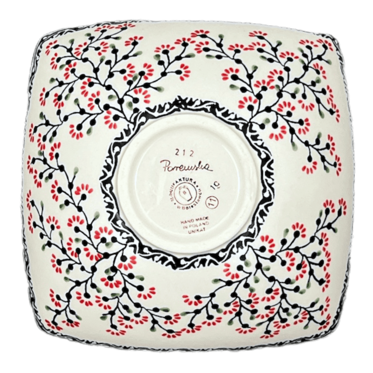 Dish, Nut, Medium, 7.75" in "Cherry Blossoms" by Manufaktura | M113S-DPGJ