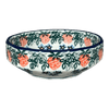 Polish Pottery Bowl, Multiangular, 5" in "Strawberry Patch" by Ceramika Artystyczna | A221-721X at PolishPotteryOutlet.com