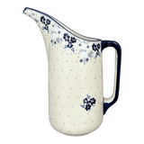 Pitcher, Fancy, 1.5 Liter in "Blue & White Trumpet Vines" by Manufaktura | D084U-JZ43