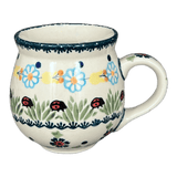 Mug, Belly Mug, 10oz Medium in "Lady Bugs" by Manufaktura | K090T-IF45