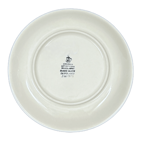 Plate, Round, Salad, 8" in "Peacock Plume" by Ceramika Artystyczna | A337-2218X