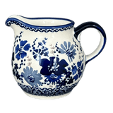Creamer, The Cream of Creamers-"Basia", 6.5 oz in "Blue Life" by Manufaktura | D019S-EO39