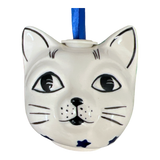 Ornament, Cat Head in "Starry Wreath" by Manufaktura | K142T-PZG