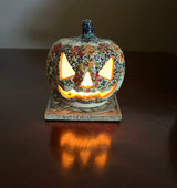 Luminary, Pumpkin, 4" in "Morning Meadow" by Galia | GAD44D-ULA