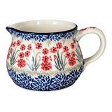 Pitcher, 30 oz in "Red Aster" by Ceramika Artystyczna | A008-1435X