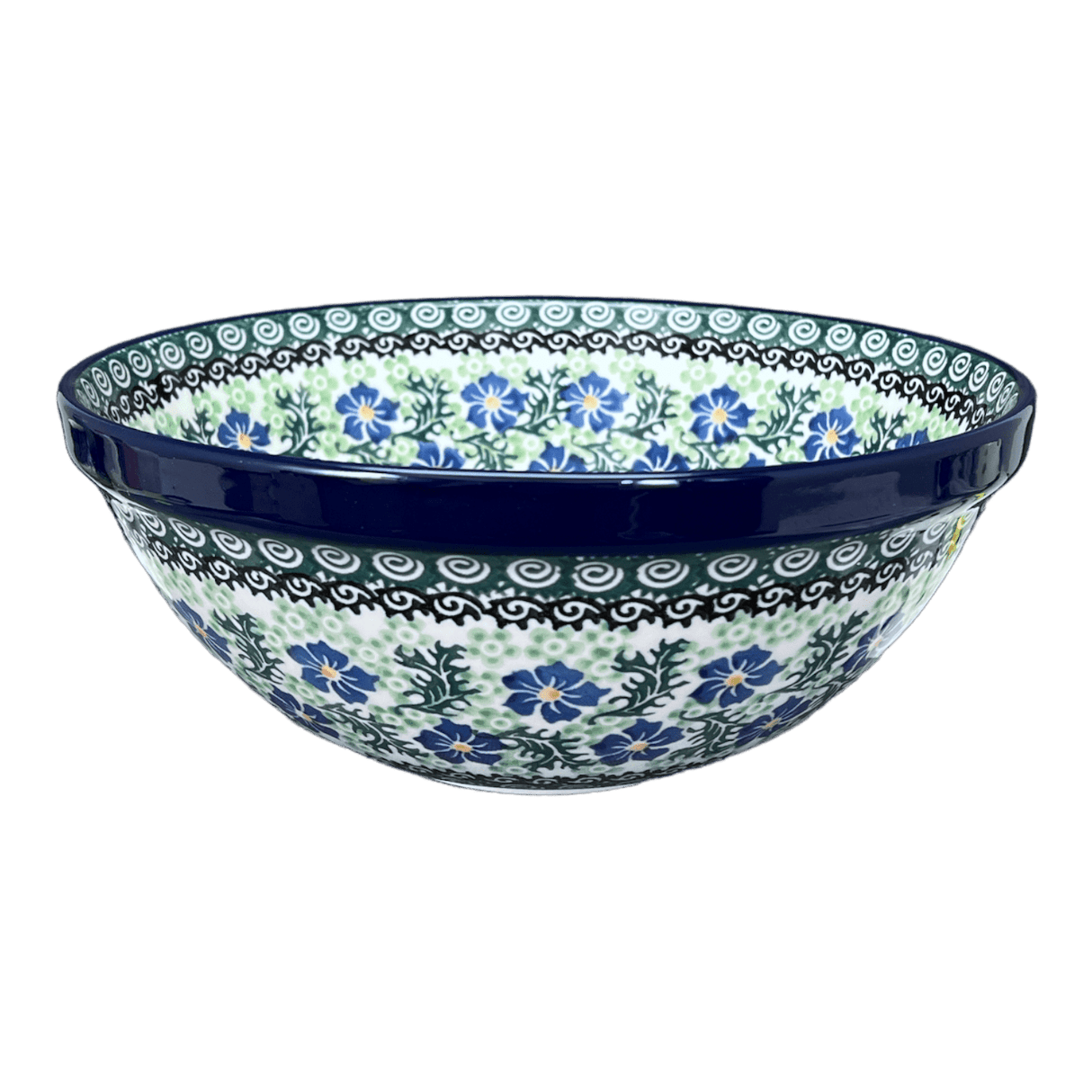 Bowl, Round, Kitchen, 6.75" in "Clematis" by Ceramika Artystyczna | A058-1538X