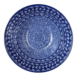 Bowl, Round, Kitchen, 9" in "Wavy Blues" by Ceramika Artystyczna | A056-905X