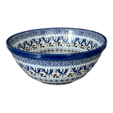 Bowl, Round, Kitchen, 7.75" in "Blue Ribbon" by Ceramika Artystyczna | A057-1026X