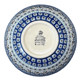 Bowl, Round, Kitchen, 7.75" in "Blue Ribbon" by Ceramika Artystyczna | A057-1026X