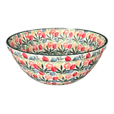 Bowl, Round, Kitchen, 7.75" in "Tulip Burst" by Ceramika Artystyczna | A057-U4226