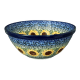 Bowl, Round, Kitchen, 7.75" in "Sunflowers" by Ceramika Artystyczna | A057-U4739