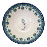 Bowl, Round, Kitchen, 6.75" in "Peacock Plume" by Ceramika Artystyczna | A058-2218X