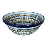 Bowl, Round, Kitchen, 6.75" in "Aztec Blues" by Ceramika Artystyczna | A058-U4428