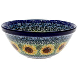 Bowl, Round, Kitchen, 6.75" in "Sunflowers" by Ceramika Artystyczna | A058-U4739