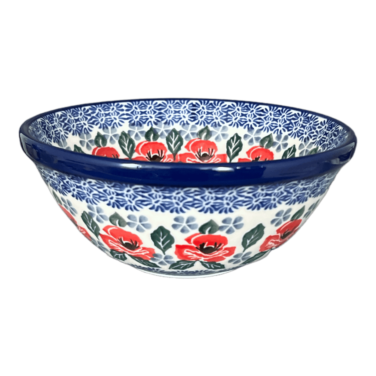 Bowl, Round, Kitchen, 5.5" in "Rosie's Garden" by Ceramika Artystyczna | A059-1490X