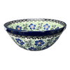 Polish Pottery 5.5" Kitchen Bowl (Clematis) | A059-1538X at PolishPotteryOutlet.com