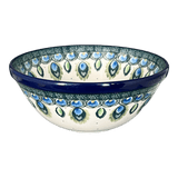 Bowl, Round, Kitchen, 5.5" in "Peacock Plume" by Ceramika Artystyczna | A059-2218X