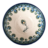 Bowl, Round, Kitchen, 5.5" in "Peacock Plume" by Ceramika Artystyczna | A059-2218X