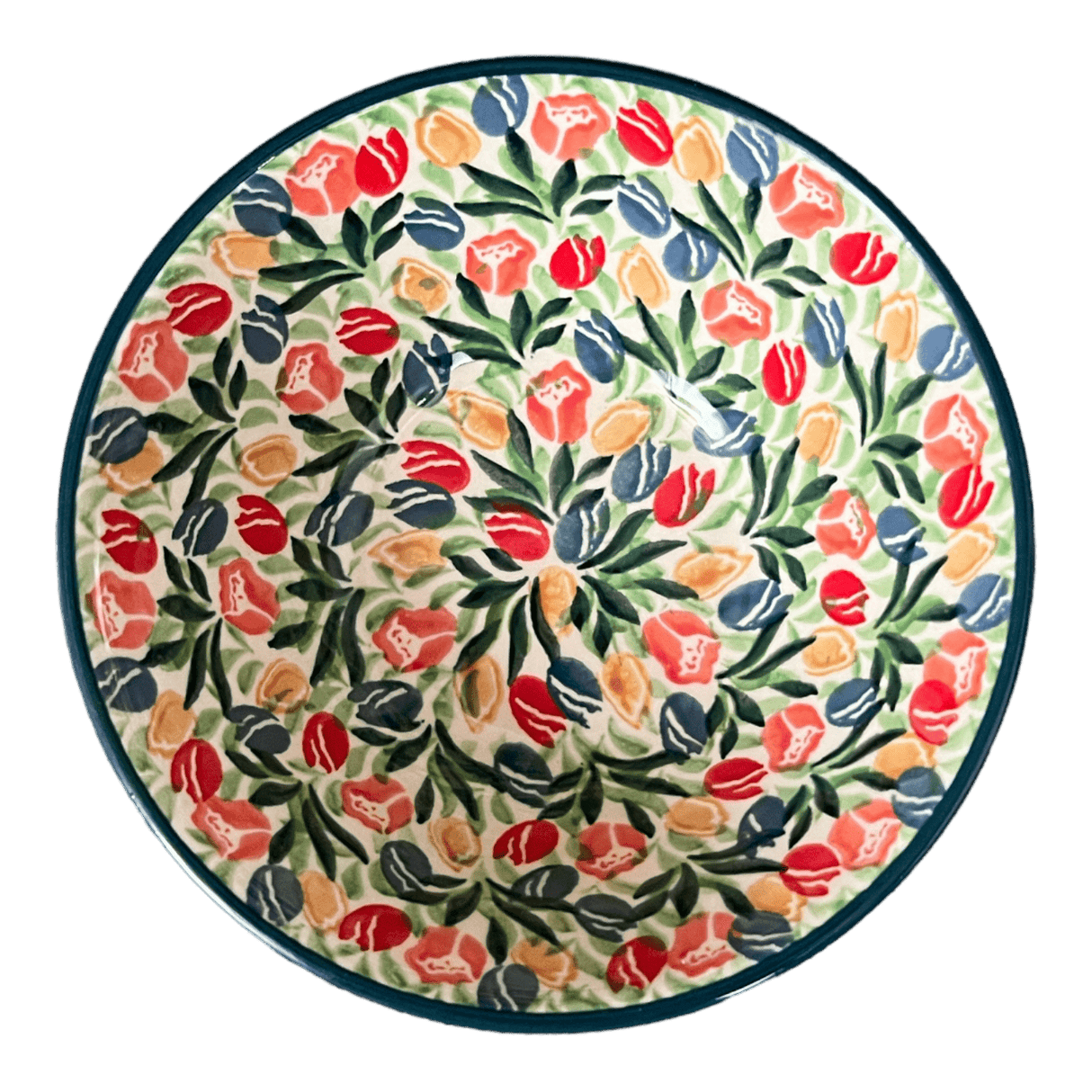 Bowl, Round, Kitchen, 5.5" in "Tulip Burst" by Ceramika Artystyczna | A059-U4226