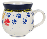 Mug, Belly, 12 oz Medium in "Paw Parade" by Ceramika Artystyczna | A070-1769X