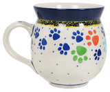 Mug, Belly, 12 oz Medium in "Paw Parade" by Ceramika Artystyczna | A070-1769X